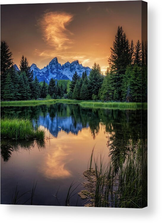 #eyepoppingphotos #landscapephotography #landscapes #photooftheday #landscape_lovers #landscapelovers #landscape_lover #beautifuldestinations #thegreatoutdoors #outdoorphotographer #picoftheday #awesome_earthpix #weekly_feature #earthfocus #earthpix #tokina #nikonlove #natgeotravel #majestic_earth_ #sunset Acrylic Print featuring the photograph Schwabacher's Ghost #2 by Michael Ash