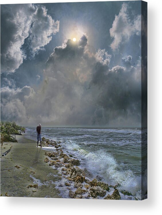 Man Acrylic Print featuring the photograph 4405 by Peter Holme III