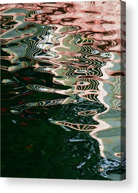 An Abstract Acrylic Print featuring the photograph Abstract 3 by Xueling Zou