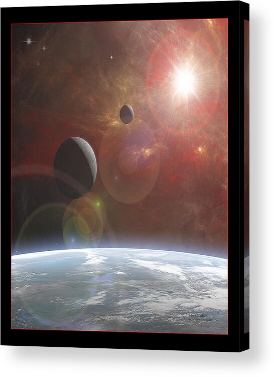 Mark T. Allen Acrylic Print featuring the photograph Ananke by Mark Allen