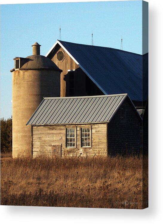 Barn Acrylic Print featuring the photograph Barn at 57 and Q by Tim Nyberg