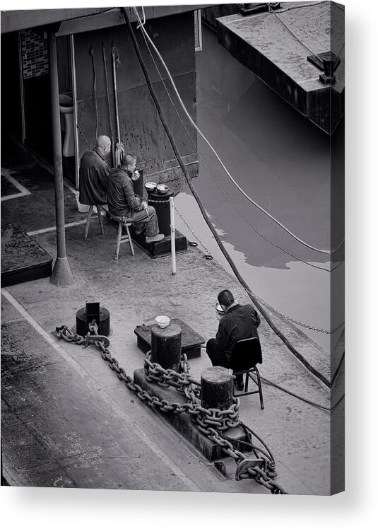 Asia Acrylic Print featuring the photograph Breakfast by Ray Kent