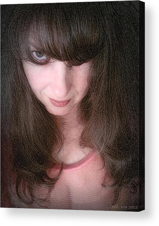 Portrait Acrylic Print featuring the photograph Clear View by Lani Richmond Elvenia