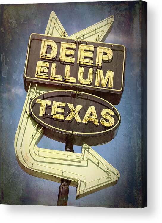 Dallas Acrylic Print featuring the photograph Deep Ellum Texas - #2 by Stephen Stookey
