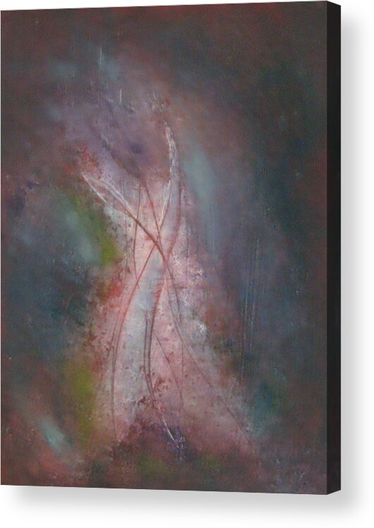 Abstract Acrylic Print featuring the painting Dreams Of The Hunter by Dale Augustson