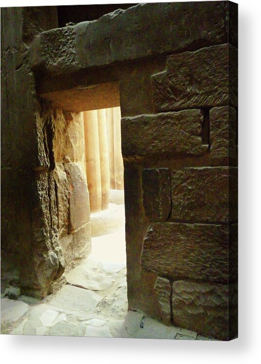 Egypt-part 2 Acrylic Print featuring the photograph Egyption Tomb by Carl Sheffer