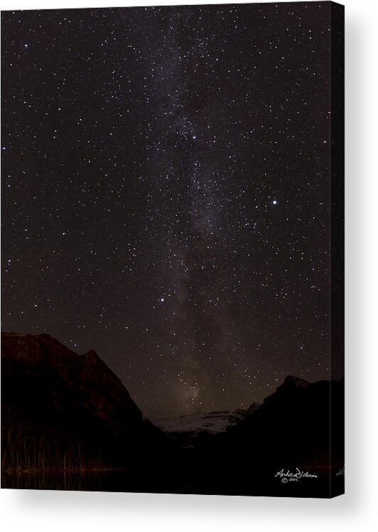 Emerald Acrylic Print featuring the photograph Emerald Star Shine by Andrew Dickman