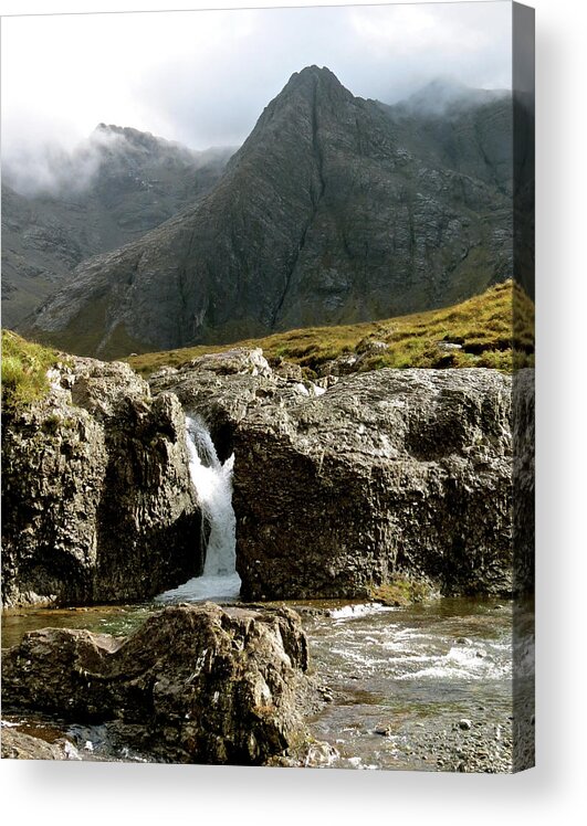Fairy Pools Acrylic Print featuring the photograph Glen Brittle by Azthet Photography