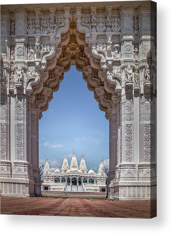 Hindu Acrylic Print featuring the photograph Hindu Architecture by James Woody