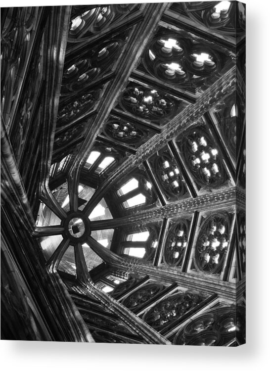 Church Acrylic Print featuring the photograph In Spires by Dean Farrell