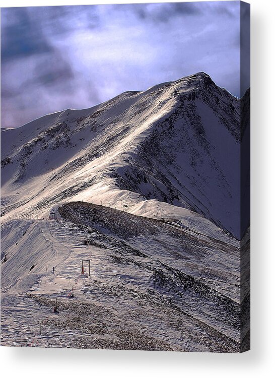  Mountains Acrylic Print featuring the photograph Jacques Pique by Kevin Munro