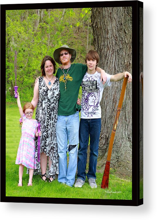  Acrylic Print featuring the photograph Janelle and Family 2015 by PJQandFriends Photography