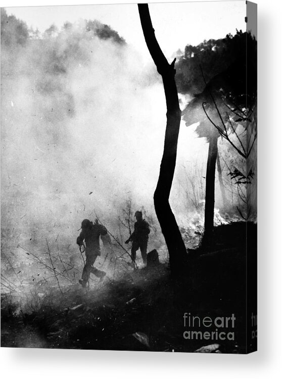 1951 Acrylic Print featuring the photograph Korean War: Combat, 1951 by Granger