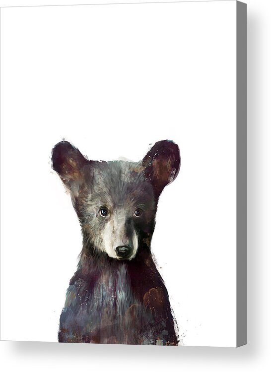 #faatoppicks Acrylic Print featuring the painting Little Bear by Amy Hamilton