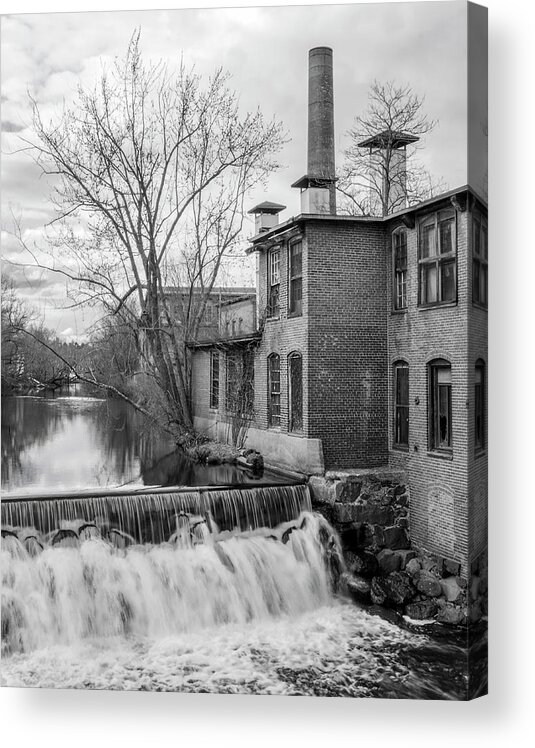 Little Acrylic Print featuring the photograph Little River Dam by Betty Denise