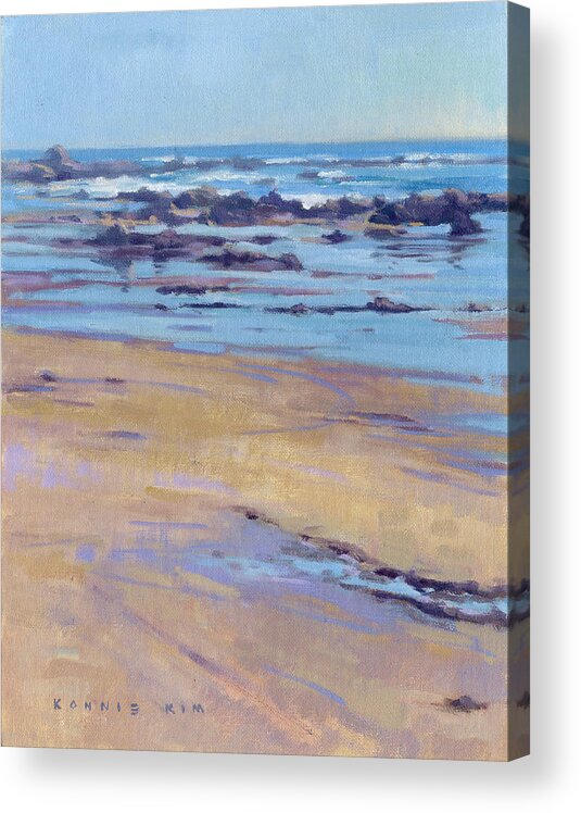California Acrylic Print featuring the painting Low Tide by Konnie Kim
