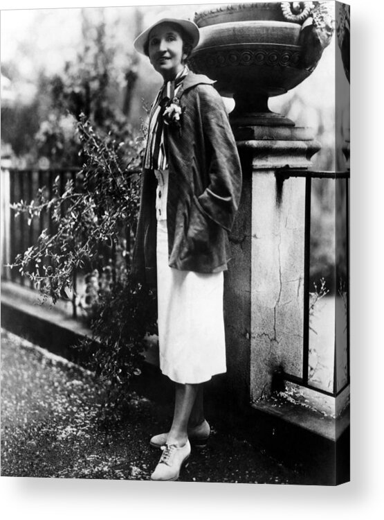 Activist Acrylic Print featuring the photograph Margaret Sanger, Founder Of Planned by Everett