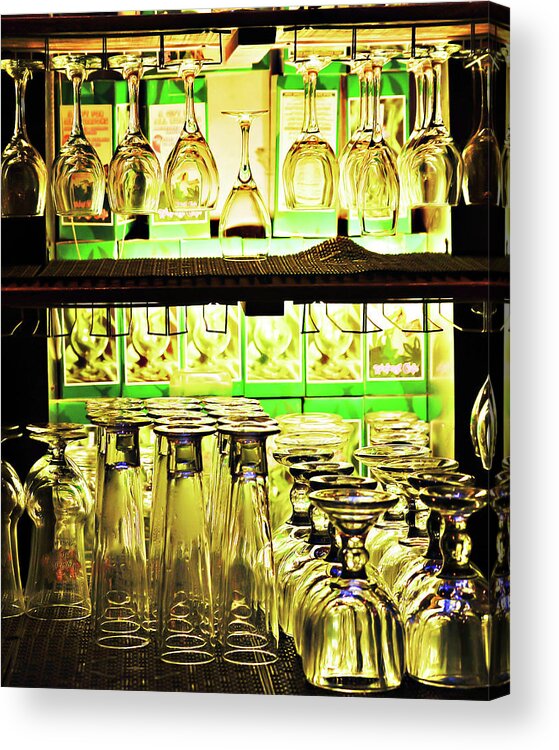 Bar Acrylic Print featuring the photograph MGM Bar by Scott Cordell