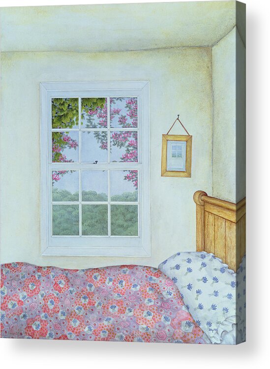 Bedroom Acrylic Print featuring the photograph Miriam's Room by Ditz
