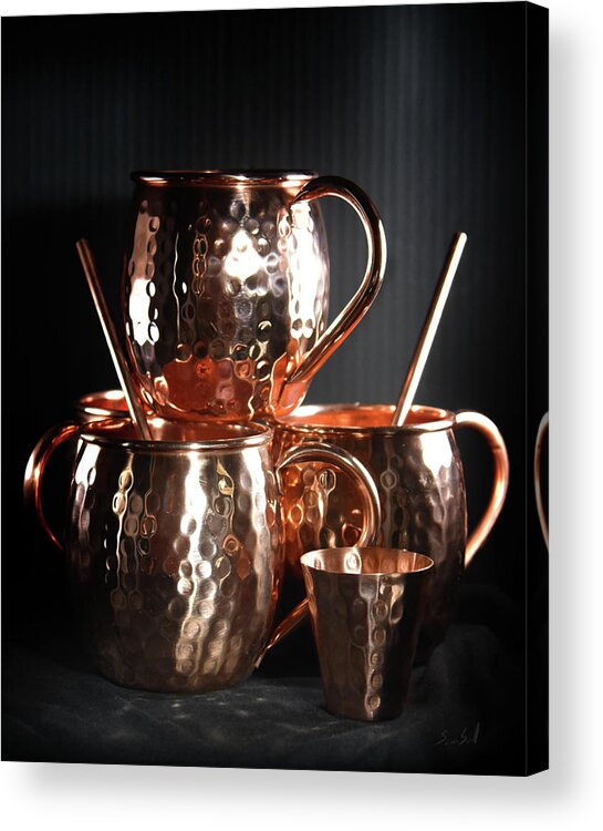 Moscow Mule Acrylic Print featuring the photograph Moscow Mule Set by Sean Seal
