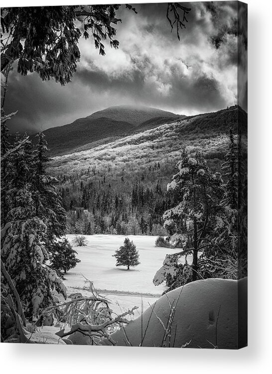 Mt. Washington Acrylic Print featuring the photograph New England Winter by Joseph Smith