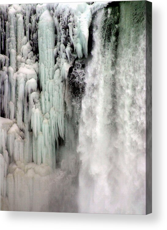 Landscape Acrylic Print featuring the photograph Niagara Falls 5 by Anthony Jones