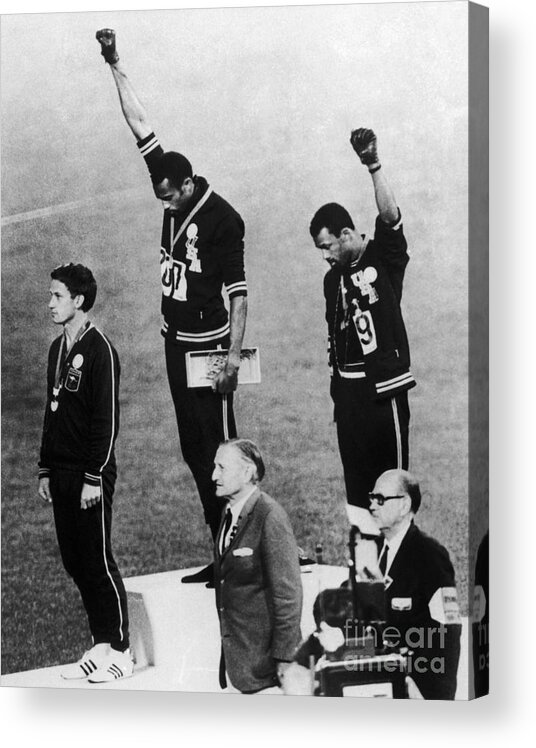 Sports Acrylic Print featuring the photograph Olympic Games, 1968 by Granger