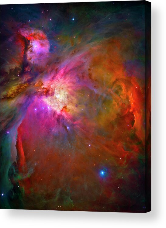 Orion Nebula Acrylic Print featuring the photograph Orion Nebula by Paul W Faust - Impressions of Light