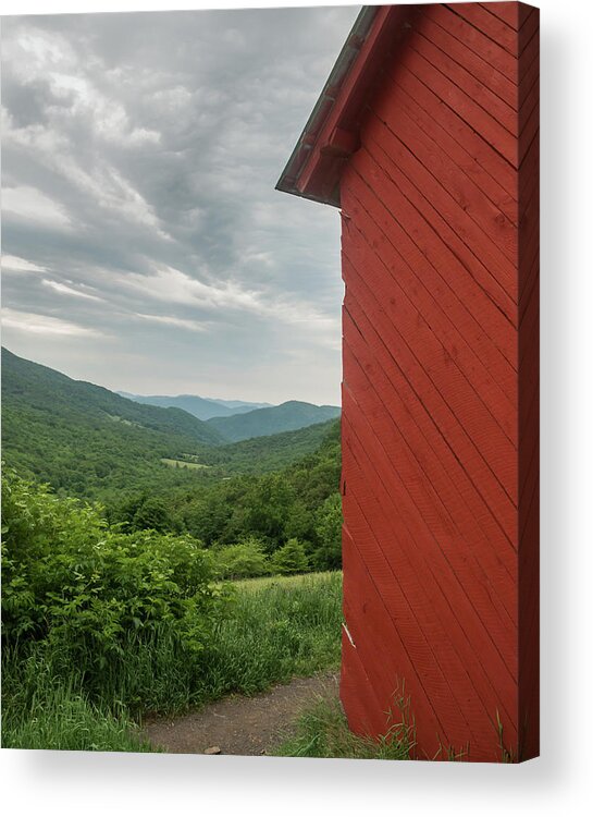 Adventure Acrylic Print featuring the photograph Overmountain Shelter by Kelly VanDellen