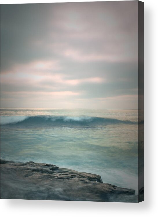 La Jolla Acrylic Print featuring the photograph Pacific Wave by Joseph Smith