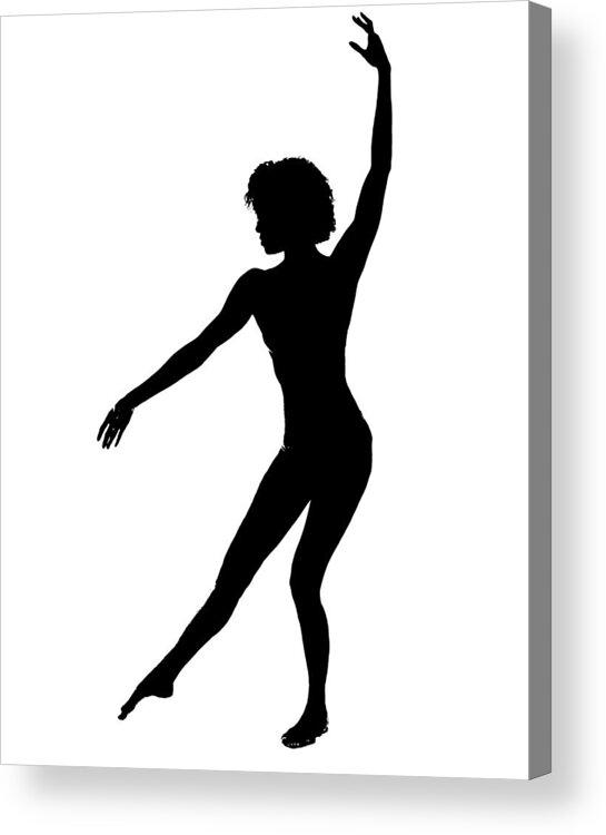 Silhouette Acrylic Print featuring the photograph Silhouette 48 by Michael Fryd
