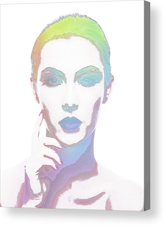 Portrait Acrylic Print featuring the photograph Simply Irresistable by Anthony Murphy