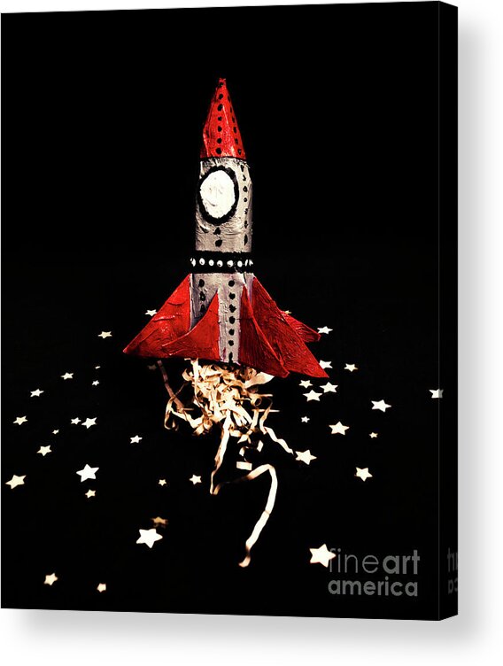 Space Acrylic Print featuring the photograph Space craft by Jorgo Photography