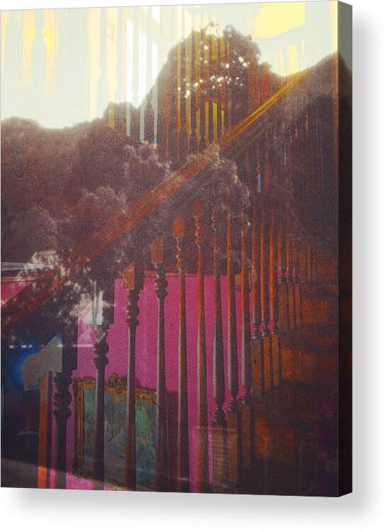 Stairway Acrylic Print featuring the photograph Stairway to Heaven by Theresa Marie Johnson