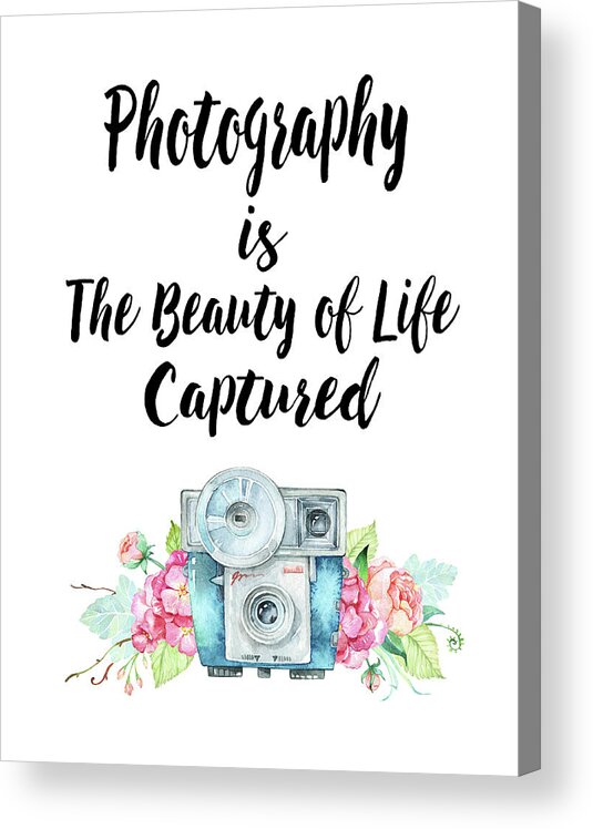 Photographs Acrylic Print featuring the digital art The Beauty of Life by Colleen Taylor
