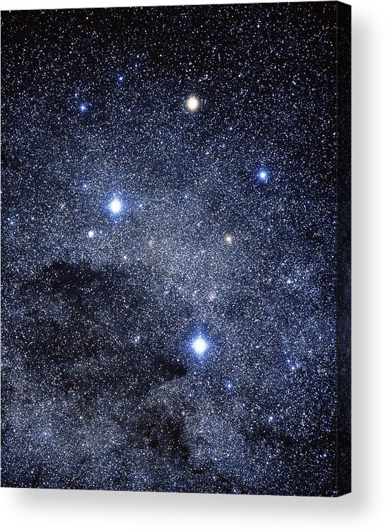 Southern Cross Acrylic Print featuring the photograph The Constellation Of The Southern Cross by Luke Dodd