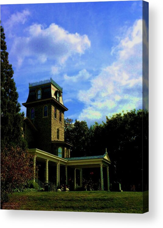 Victorian Acrylic Print featuring the digital art The Woodmere by Vincent Green