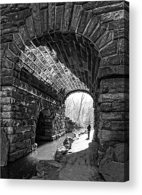 Tunnel Acrylic Print featuring the photograph Tunnel Vision by Alan Raasch