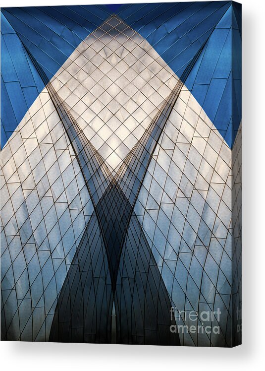 Chicago Acrylic Print featuring the photograph Urban abstract XI by Izet Kapetanovic