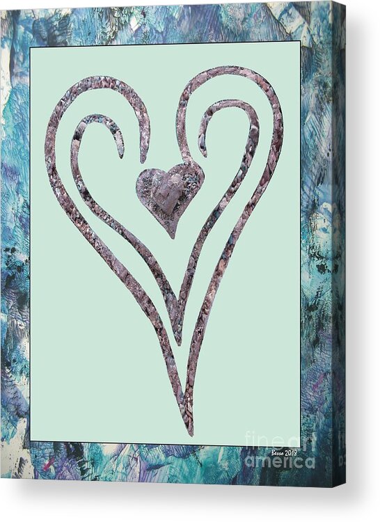 Sedona Acrylic Print featuring the photograph Zen Heart Sedona Labyrinth by Mars Besso