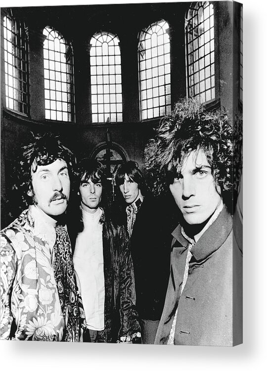 Rock Music Acrylic Print featuring the photograph Pink Floyd #1 by Michael Ochs Archives