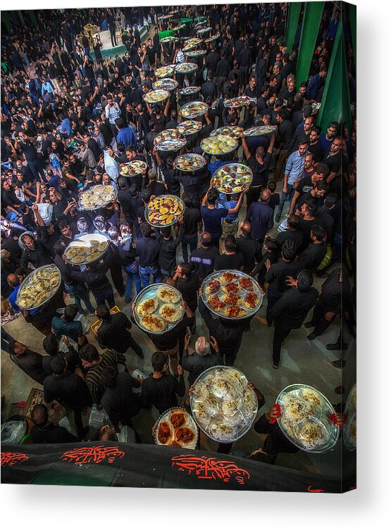 Iran Acrylic Print featuring the photograph Votive Food #1 by Amir Hossein Kamali | ???????? ?????