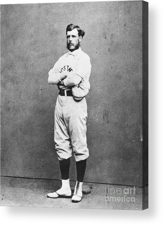 People Acrylic Print featuring the photograph National Baseball Hall Of Fame Library by National Baseball Hall Of Fame Library