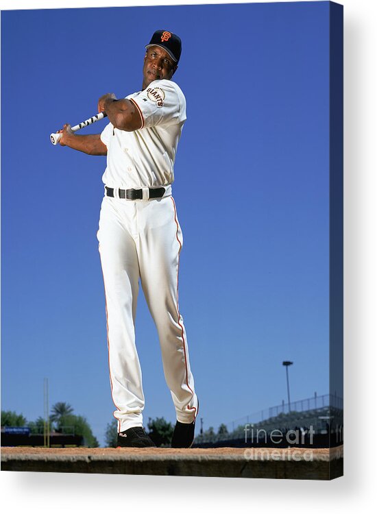 People Acrylic Print featuring the photograph Barry Bonds by Andy Hayt