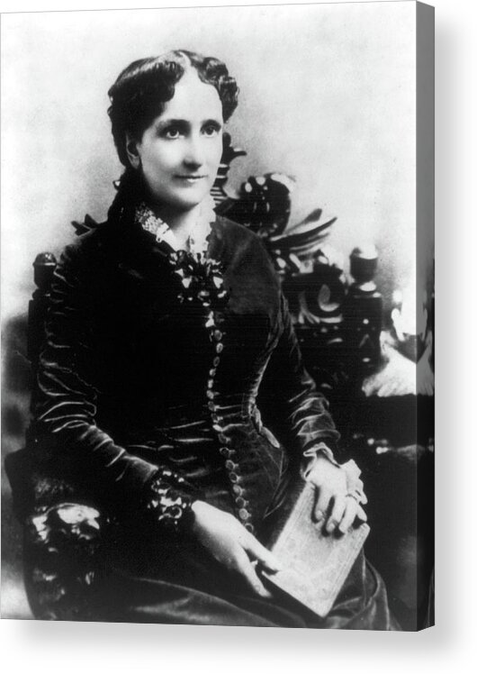 1880s Acrylic Print featuring the photograph Mary Baker Eddy, Founder Of Christian by Science Source