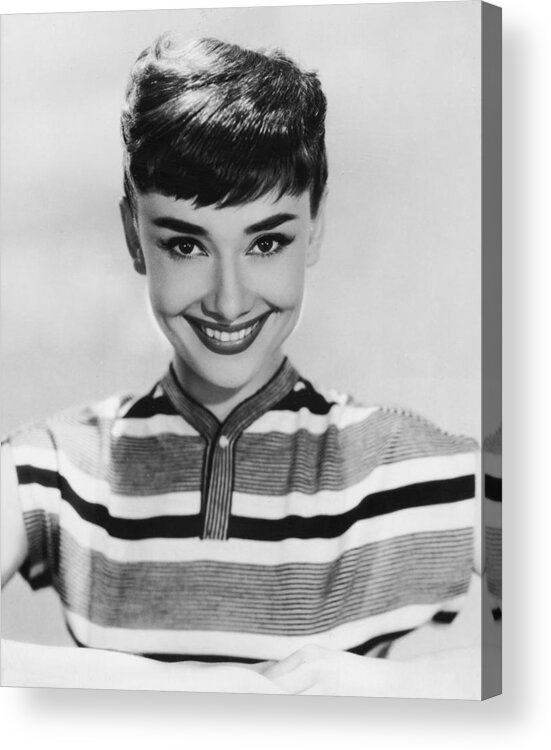 Audrey Hepburn Acrylic Print featuring the photograph Audrey Hepburn #4 by Hulton Archive