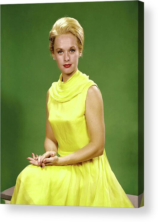 Tippi Hedren Acrylic Print featuring the photograph TIPPI HEDREN in MARNIE -1964-. #4 by Album