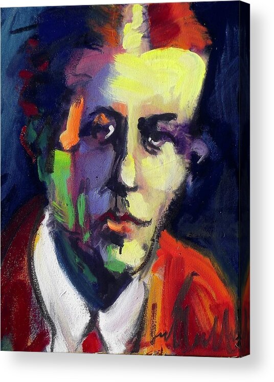 Painting Acrylic Print featuring the painting Armin O. Hansen by Les Leffingwell