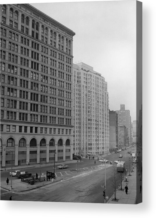 Alertness Acrylic Print featuring the photograph Astor Place by New York Daily News