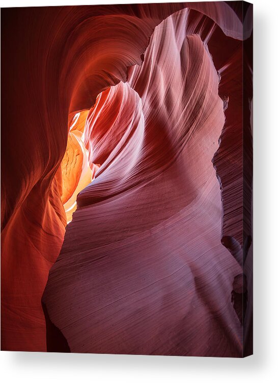 Desert Acrylic Print featuring the photograph Beauty Of The Navajo Canyon by Syed Iqbal